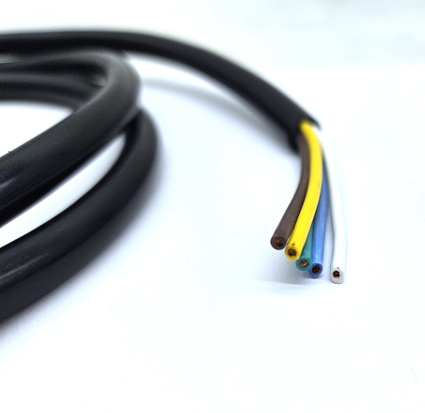 4 FT 5-Way Trailer Wiring Harness End Connector