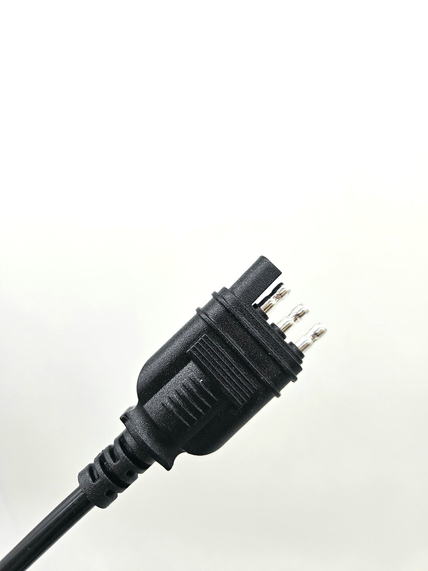 30FT 4-Way Trailer Wiring Harness, Jacketed 18AWG Cable, 4-Pin Flat Color-Coded Copper Extension, Trailer-Side for Utility & Boat Trailers